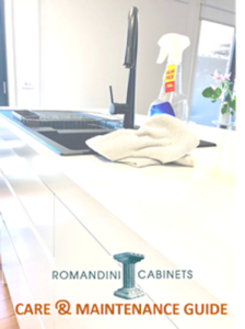 Romandini Cabinets - Cabinet Care & Maintenance Guide